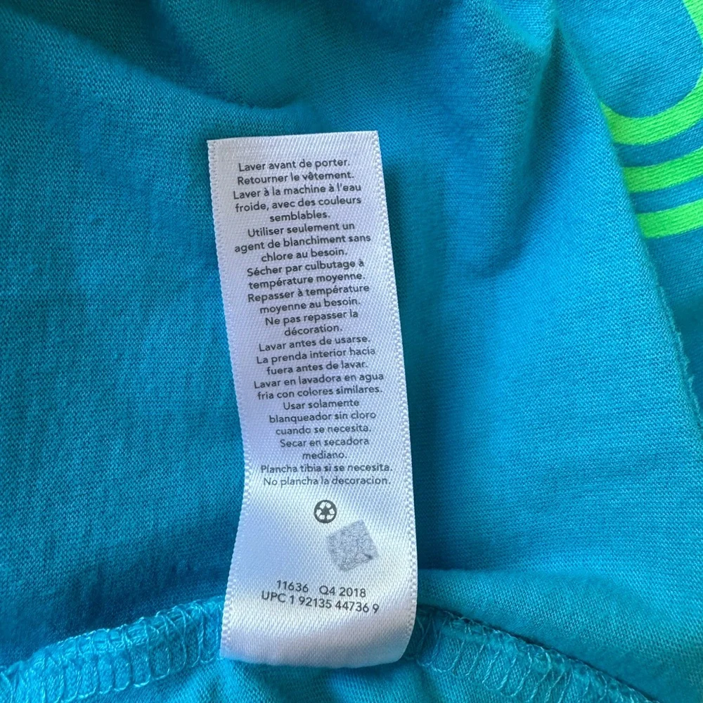 OshKosh B'gosh Teal T-Shirt With “SUP BRO” In Green Lettering
